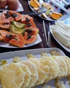 Comida in lodge ou em algum lugar perto