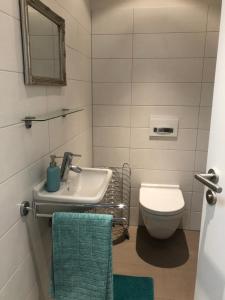 Et badeværelse på Luxury Apartment Heidelberg