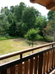 Balkón nebo terasa v ubytování CASA RURAL Calma del Lago