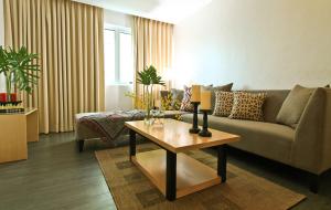 Posezení v ubytování Privato Ortigas