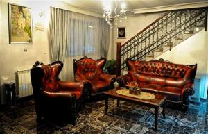 Prostor za sedenje u objektu Hotel Evropa