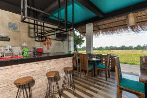 Restoran ili drugo mesto za obedovanje u objektu Green Sala Villa