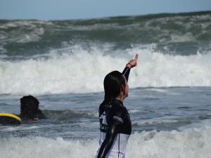 Fotografia z galérie ubytovania La Wave Surf House & School v destinácii Somo