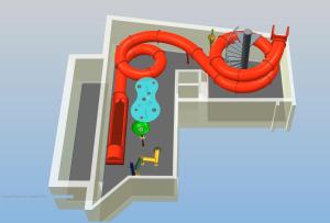 The floor plan of Aktiv- & Wellnesshotel Bergfried