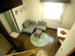 Posezení v ubytování B&B Koyuki Hakuba