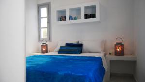 Posteľ alebo postele v izbe v ubytovaní Milatos Village Cretan Agrotourism Hotel