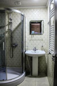 Ванная комната в Hotel Konka