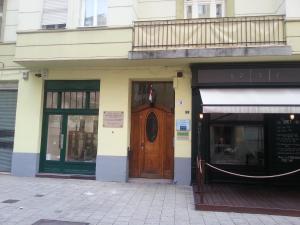 Exteriér alebo vchod do ubytovania Budapestapartment9