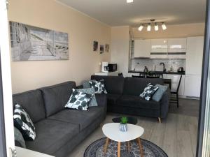 Kuchnia lub aneks kuchenny w obiekcie Apartament Superior Pastelowy Przy Plaży