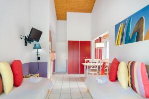Ruang duduk di Residence Moliets - maeva Home