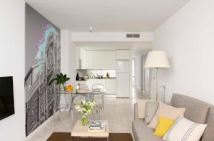 Posezení v ubytování Eric Vökel Boutique Apartments - Atocha Suites