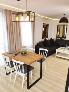 Część wypoczynkowa w obiekcie Sea Apartment 150m do morza
