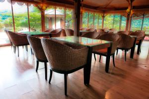 Area tempat duduk di Wulai SungLyu Hot Spring Resort