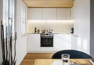 A kitchen or kitchenette at Mesmerhaus