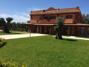 A garden outside La Torre