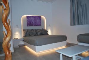 A seating area at Mina Studios