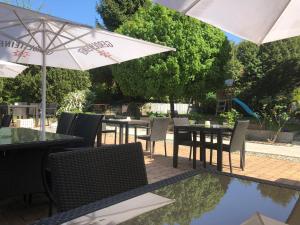 Zahrada ubytování Landhotel Traube