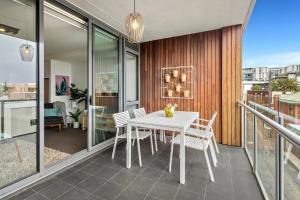 Balkón nebo terasa v ubytování Beach Apartment Port Melbourne