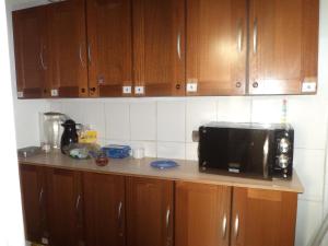 A kitchen or kitchenette at Hostal Casona de Chorrillos