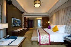 Televisyen dan/atau pusat hiburan di Chengdu CYNN Hotel