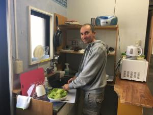 Kjøkken eller kjøkkenkrok på Ikkyu For Backpackers 19