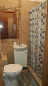 Koupelna v ubytování Taurus Apartments Vilnius
