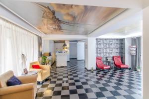 Posezení v ubytování Apart Hotel Vlad Tepes