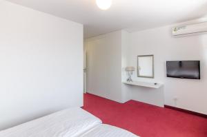 Postel nebo postele na pokoji v ubytování Apart Hotel Vlad Tepes