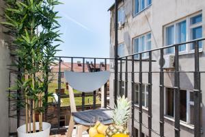 Balkón alebo terasa v ubytovaní Luxury Main Square Apartments