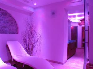 Istumisnurk majutusasutuses Albergo Centrale