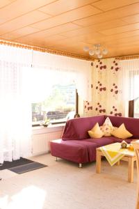 Posezení v ubytování Gästehaus Cornelia