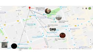 ワルシャワにあるWarsaw Concierge Rondo ONZのシカゴ市の観光地図