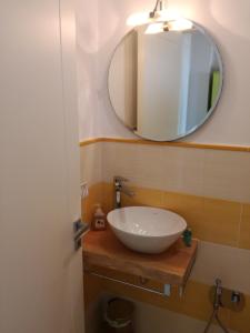 Koupelna v ubytování Il Grattacielo B&B