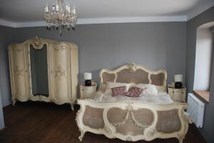 Postel nebo postele na pokoji v ubytování Hisa Vina