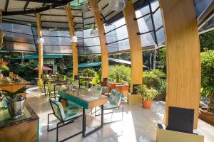 Restaurace v ubytování Yaba Chigui Lodge