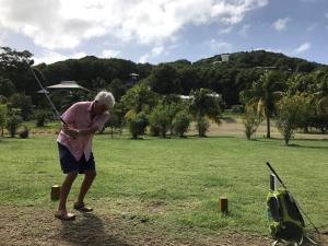 Tetamu yang menginap di Firefly Estate Bequia