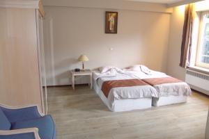 Postel nebo postele na pokoji v ubytování Ambassador Suites Antwerp