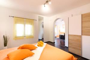 Postel nebo postele na pokoji v ubytování Studio Apartment Maslina