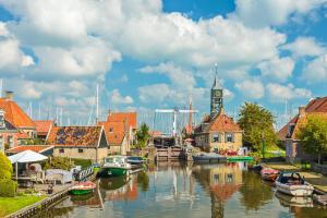 Afbeelding uit fotogalerij van Vakantiehuis uus Klinte Hindeloopen in Hindeloopen