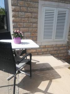Balkón nebo terasa v ubytování Apartmani Gojko