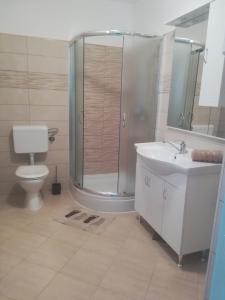 Koupelna v ubytování Apartmani Gojko + 20 fotografií