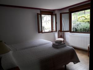 Postel nebo postele na pokoji v ubytování La Corrala de Jose Susana