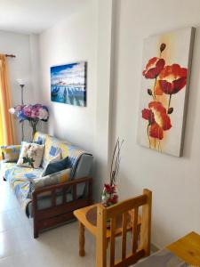 Posezení v ubytování Apartamento Casco Los Silos, Cerca de Garachico