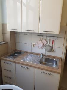 A kitchen or kitchenette at Apartments Kurtic
