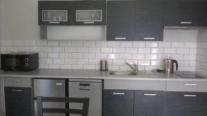 Kuchnia lub aneks kuchenny w obiekcie Villa Mountain View Apartamenty