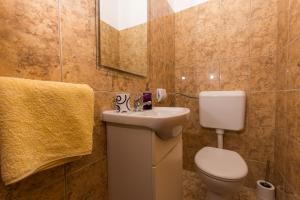 Koupelna v ubytování Apartmani Island + 37 fotografií