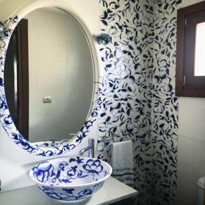 A bathroom at Akrolithos Villa, Milies Pelion