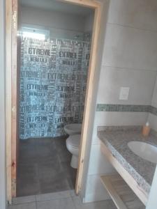 Um banheiro em Casa Las Lomas El Nihuil