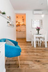 Kuchyň nebo kuchyňský kout v ubytování Adriatic Apartments