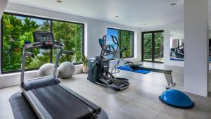 Fitnesscenter och/eller fitnessfaciliteter på Ocean's 11 Villa